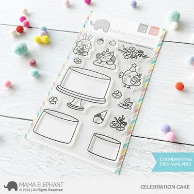 Mama Elephant Clear Stamps - Celebration Cake
